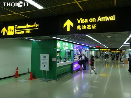 Thai Visa on Arrival at Bangkok Don Mueang Airport (DMK)