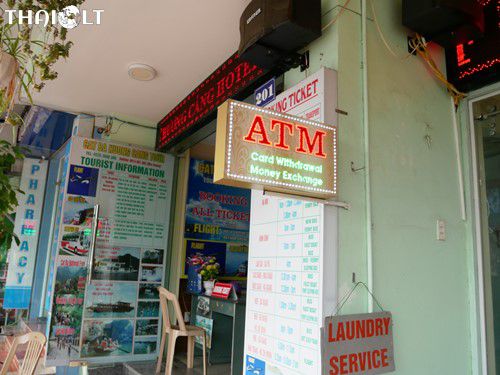 ATM Withdrawal &amp; Currency Exchange in Cat Ba Town