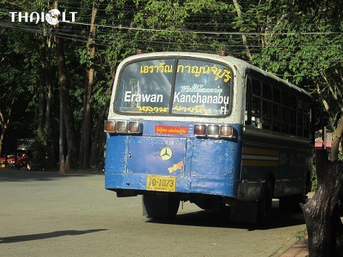 Bus Kanchanaburi - Erawan