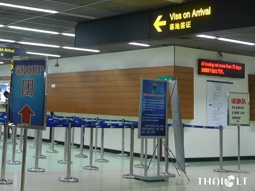 Thai Visa on Arrival at Bangkok Don Mueang Airport (DMK)