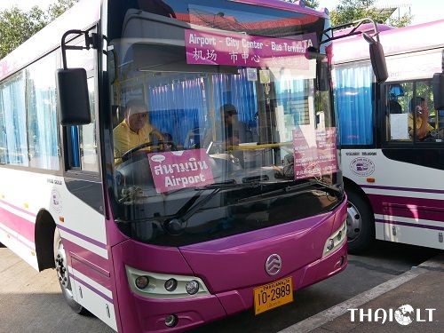 CR Bus: Chiang Rai Airport – City Center – Bus Terminal