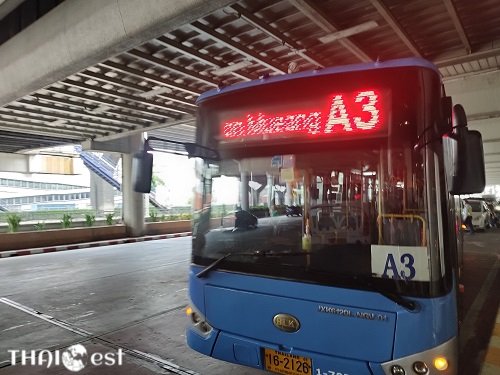 A3 Bus Bangkok - Bus from Don Muang Airport to Lumphini Park