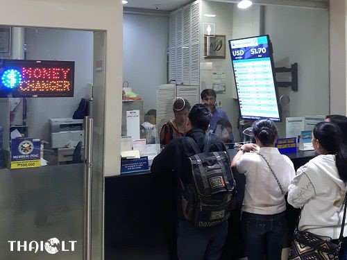 Currency Exchange at Manila Ninoy Aquino International Airport (NAIA) Terminal 1