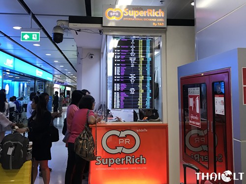 SuperRich (Orange) at Suvarnabhumi Airport