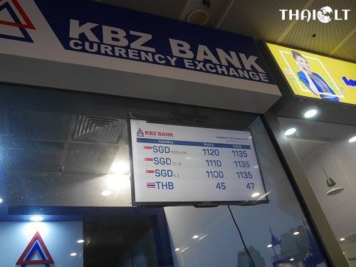 Yangon Airport Currency Exchange Rates & Money Changers