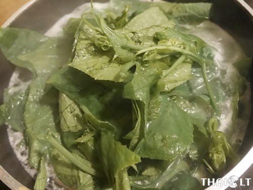 Ivy Gourd Leaves Soup 