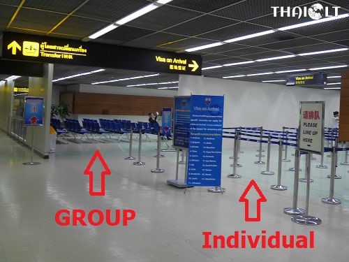 Thai Visa on Arrival at Bangkok Don Mueang Airport (DMK)