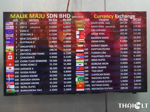 Kuala Lumpur Currency Exchange – Best Money Changers