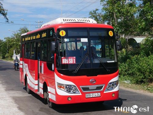 Mui Ne Public Bus 1 from Phan Thiet City to Mui Ne