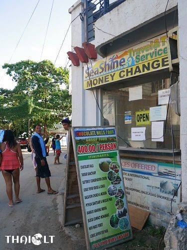 Currency Exchange Rates in Panglao, Bohol, Philippines