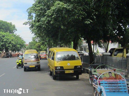 From Probolinggo Train Station to Bus Terminal