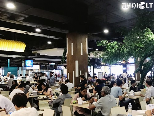 Терминал 21 фудкорт - лучшая дешевая еда в Бангкоке