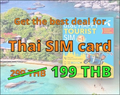 Best deal for Thai SIM Card