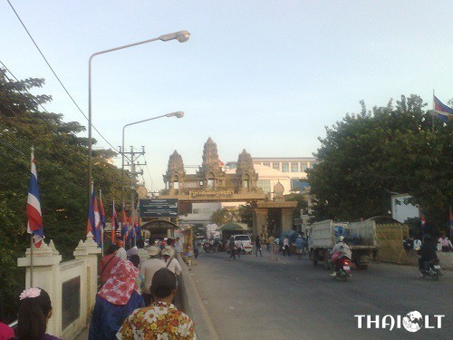 Пограничный переход Таиланд - Камбоджа