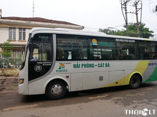 How to travel from Haiphong to Cat Ba Island