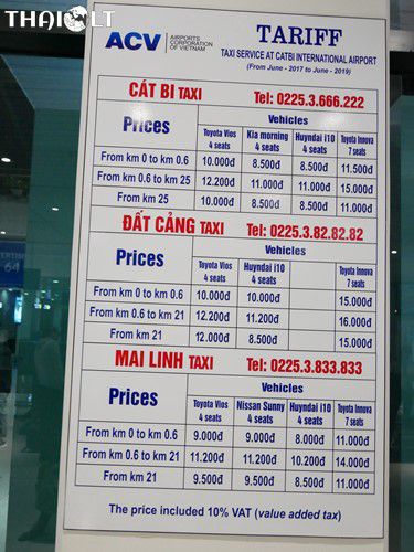 How to get from Cat Bi Airport (HPH) to Haiphong City