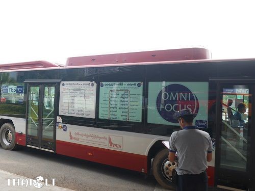 Shuttle Bus from Yangon Airport (RNG) to Central Yangon
